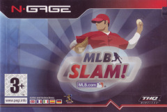 MLB Slam! for the Nokia N-Gage Front Cover Box Scan