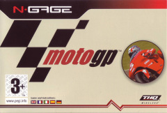 Moto GP for the Nokia N-Gage Front Cover Box Scan