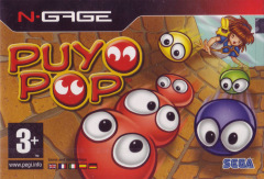 Puyo Pop for the Nokia N-Gage Front Cover Box Scan