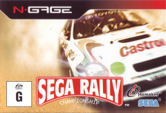 Sega Rally for the Nokia N-Gage Front Cover Box Scan