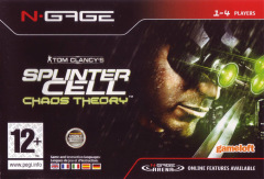 Tom Clancy's Splinter Cell: Chaos Theory for the Nokia N-Gage Front Cover Box Scan