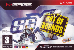 SSX: Out of Bounds for the Nokia N-Gage Front Cover Box Scan
