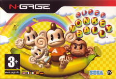 Super Monkey Ball for the Nokia N-Gage Front Cover Box Scan