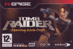 Tomb Raider starring Lara Croft for the Nokia N-Gage Front Cover Box Scan
