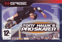 Tony Hawk's Pro Skater for the Nokia N-Gage Front Cover Box Scan