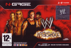WWE Aftershock for the Nokia N-Gage Front Cover Box Scan