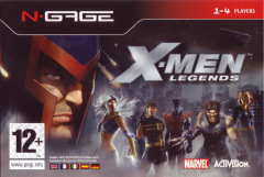 X-Men Legends for the Nokia N-Gage Front Cover Box Scan