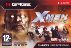 X-Men Legends II: Rise of Apocalypse for the Nokia N-Gage Front Cover Box Scan