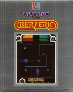 Berzerk for the Vectrex Front Cover Box Scan