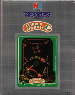 Flipper Pinball for the Vectrex Front Cover Box Scan