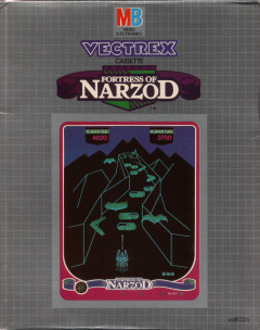 Fortress of Narzod for the Vectrex Front Cover Box Scan