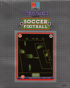 Soccer Football for the Vectrex Front Cover Box Scan