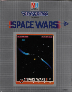 Space Wars for the Vectrex Front Cover Box Scan