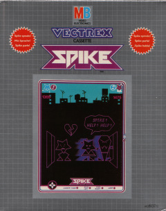 Spike for the Vectrex Front Cover Box Scan