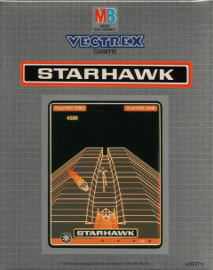Starhawk for the Vectrex Front Cover Box Scan