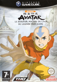 Avatar: Le dernier maître de l'air for the Nintendo GameCube Front Cover Box Scan