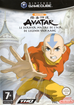 Avatar: Le dernier maître de l'air for the Nintendo GameCube Front Cover Box Scan