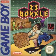 Boxxle II for the Nintendo Game Boy Front Cover Box Scan
