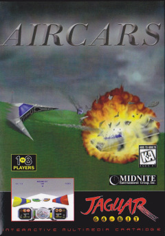 AirCars for the Atari Jaguar Front Cover Box Scan