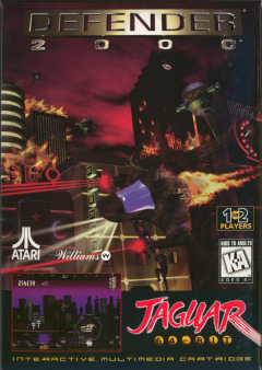 Defender 2000 for the Atari Jaguar Front Cover Box Scan