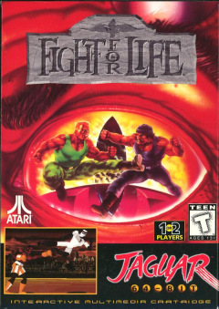 Fight For Life for the Atari Jaguar Front Cover Box Scan