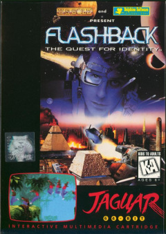 Flashback for the Atari Jaguar Front Cover Box Scan