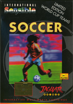 International Sensible Soccer for the Atari Jaguar Front Cover Box Scan