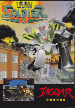 Iron Soldier 2: Limited Edition for the Atari Jaguar Front Cover Box Scan