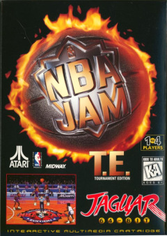 NBA Jam: Tournament Edition for the Atari Jaguar Front Cover Box Scan