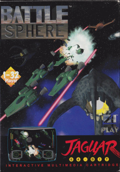 BattleSphere for the Atari Jaguar Front Cover Box Scan