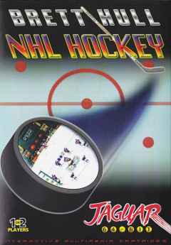 Brett Hull Hockey for the Atari Jaguar Front Cover Box Scan