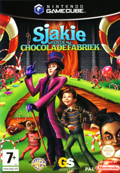 Charlie and the Chocolate Factory for the Nintendo GameCube Front Cover Box Scan