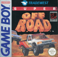 Super Off Road for the Nintendo Game Boy Front Cover Box Scan