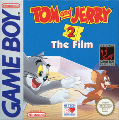 Tom and Jerry: Frantic Antics for the Nintendo Game Boy Front Cover Box Scan