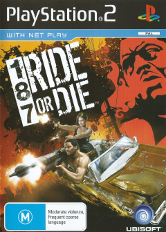 187: Ride or Die for the Sony PlayStation 2 Front Cover Box Scan