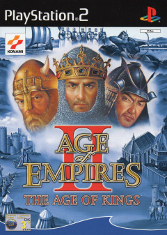 Age of Empires II: The Age of Kings for the Sony PlayStation 2 Front Cover Box Scan