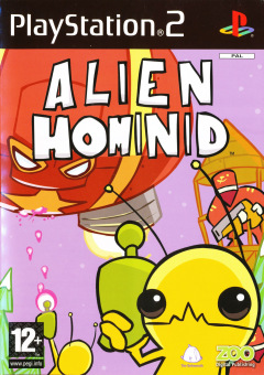 Alien Hominid for the Sony PlayStation 2 Front Cover Box Scan