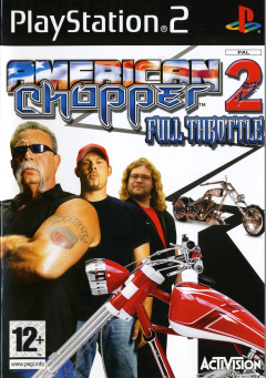American Chopper 2: Full Throttle for the Sony PlayStation 2 Front Cover Box Scan