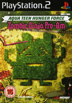Aqua Teen Hunger Force: Zombie Ninja Pro-Am for the Sony PlayStation 2 Front Cover Box Scan
