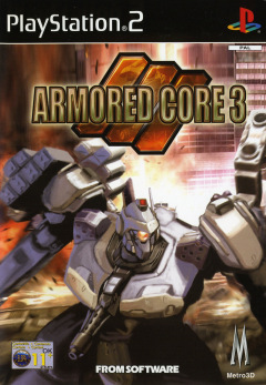 Armored Core 3 for the Sony PlayStation 2 Front Cover Box Scan