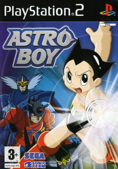 Astro Boy for the Sony PlayStation 2 Front Cover Box Scan