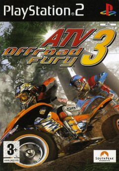 ATV Offroad Fury 3 for the Sony PlayStation 2 Front Cover Box Scan