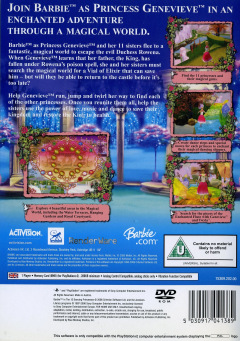 Scan of Barbie in The 12 Dancing Princesses