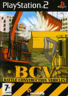 Battle Construction Vehicles for the Sony PlayStation 2 Front Cover Box Scan