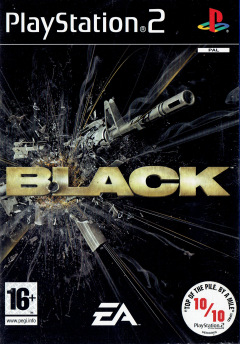Black for the Sony PlayStation 2 Front Cover Box Scan