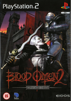 Blood Omen 2: The Legacy of Kain Series for the Sony PlayStation 2 Front Cover Box Scan