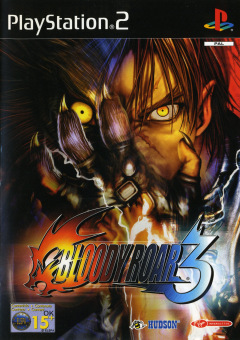 Bloody Roar 3 for the Sony PlayStation 2 Front Cover Box Scan