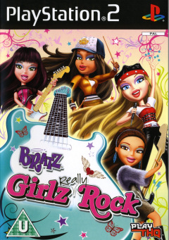 Bratz: Girls Really Rock for the Sony PlayStation 2 Front Cover Box Scan