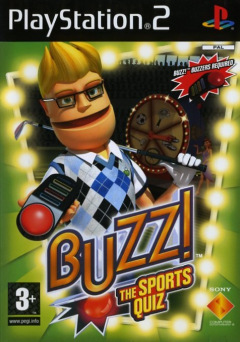 Buzz! The Sports Quiz for the Sony PlayStation 2 Front Cover Box Scan