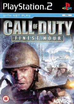 Call of Duty: Finest Hour for the Sony PlayStation 2 Front Cover Box Scan